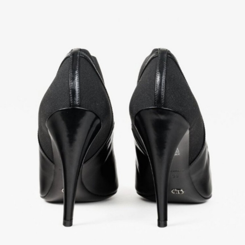 Dior Black Leather Pumpties - Picture 3 of 7